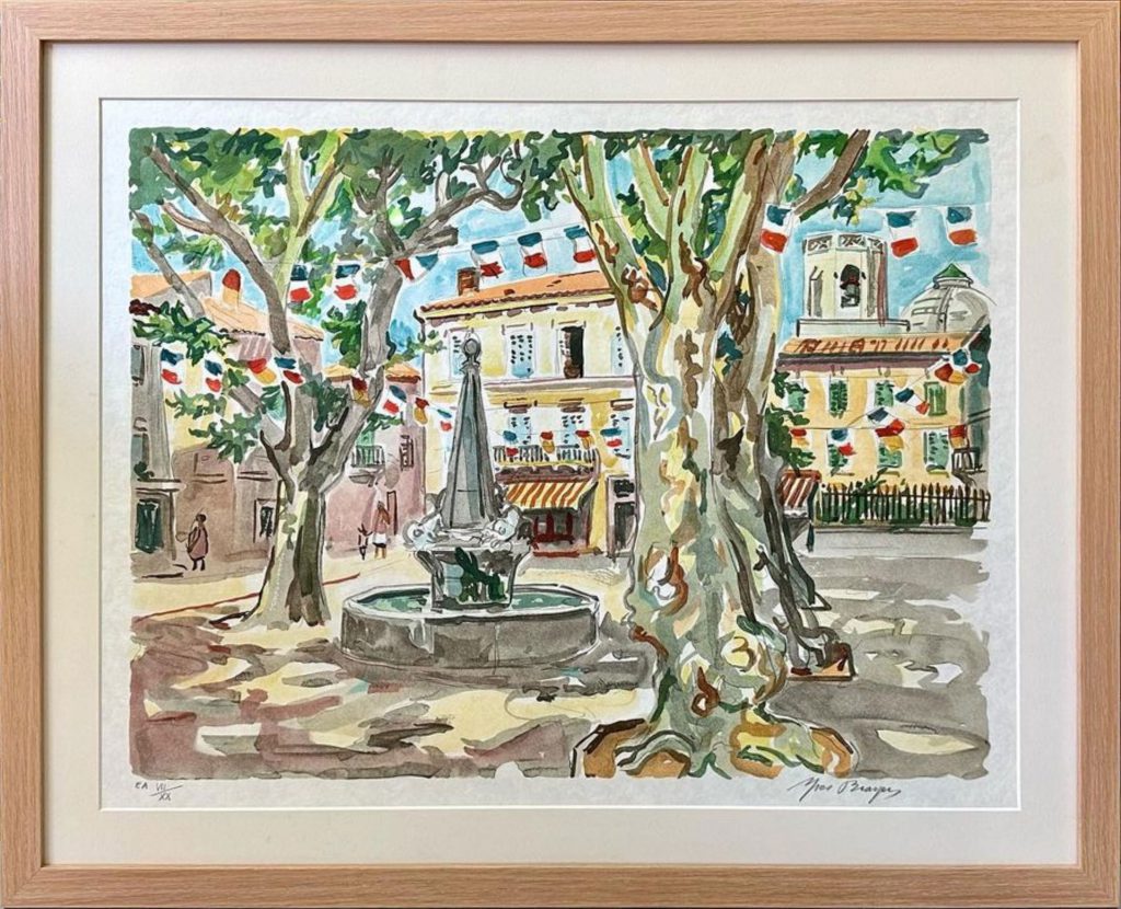 Yves-Brayer-aquarelle